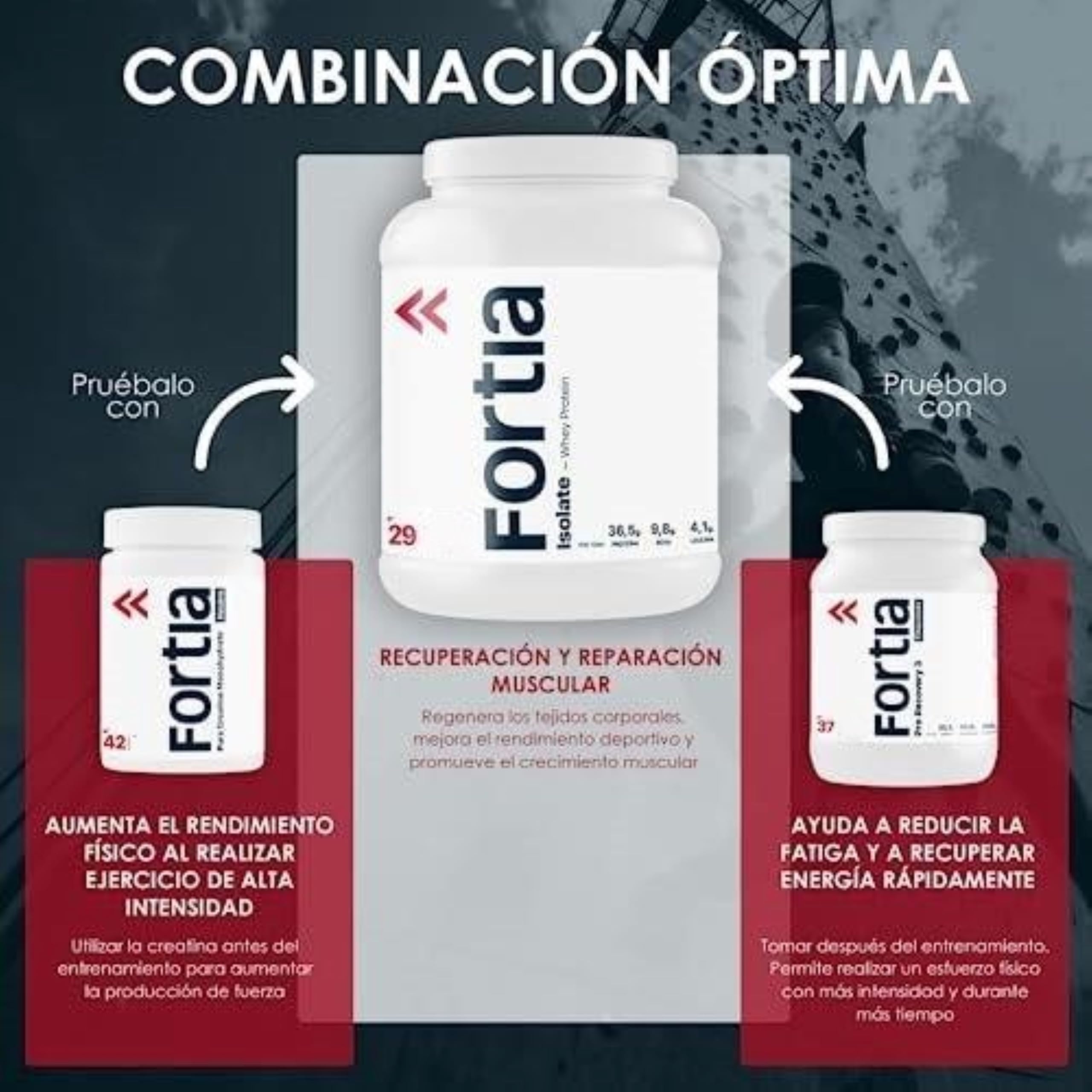FORTIA Whey Protein Isolate 100% 36g/dosis + Shaker – Proteina Isolada de Suero Premium Hecha en España | Proteína Alta en BCAA, Leucina y Glutamina | Mejora Masa Muscular | Chocolate 1800g