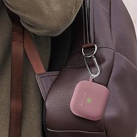 Vista 54 de Funda para AirPods Pro con kit de limpieza, funda de silicona suave para Apple AirPod Pro de 1ª/2ª generación, accesorios de funda AirPods Pro/Pro 2