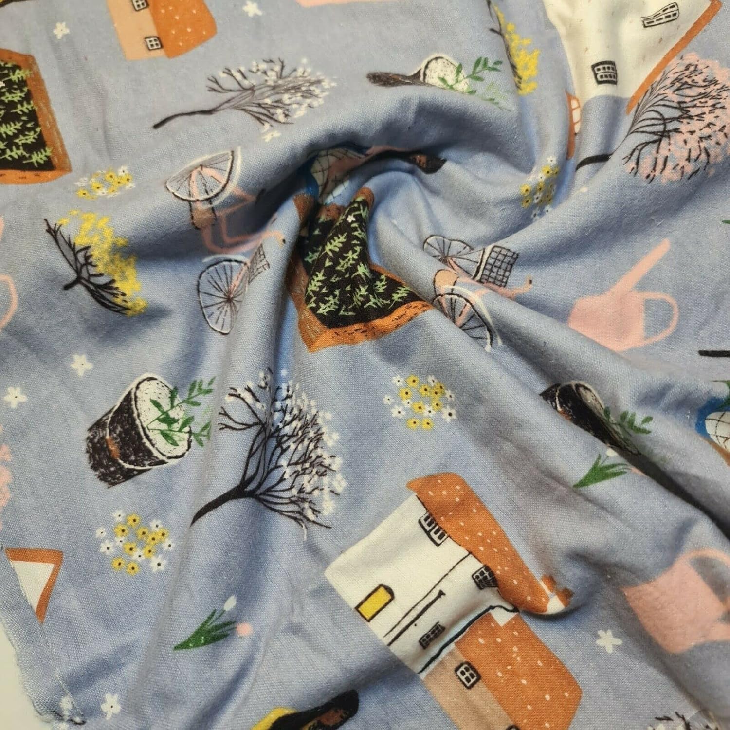 100 Brushed Cotton Flannel Fabric Tartan Winceyette Craft Dress