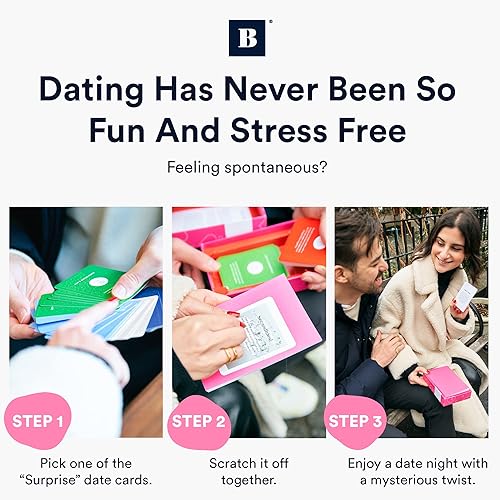 Miniatura 7 de BestSelf It's A Date - 52 ideas memorables de citas para parejas - Un divertido juego de cartas de cita nocturna para agregar a tu colección de