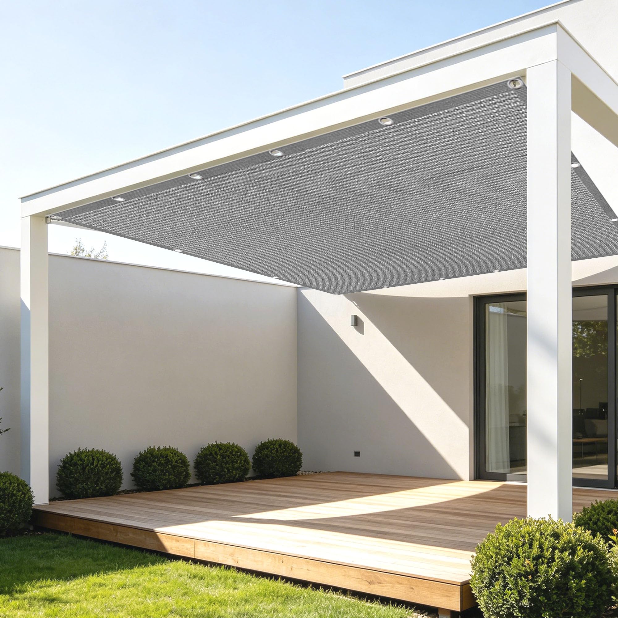 Filet anti chaleur pour serre et terrasse 303x309 cm contre la canicule extérieur