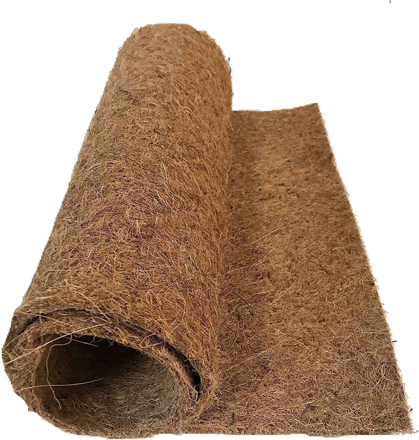 pemmiproductsRodent Carpet 100% Coconut Fibres 100 x 50 cm Approx. 7 mm Thick (EUR 29.00/m²) Coconut Mat as Cage Floor Cover for All Small Animals Rodent Carpet Coir Mat