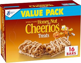 Honey Nut Cheerios Breakfast Bars, Value Pack, 16 Bars
