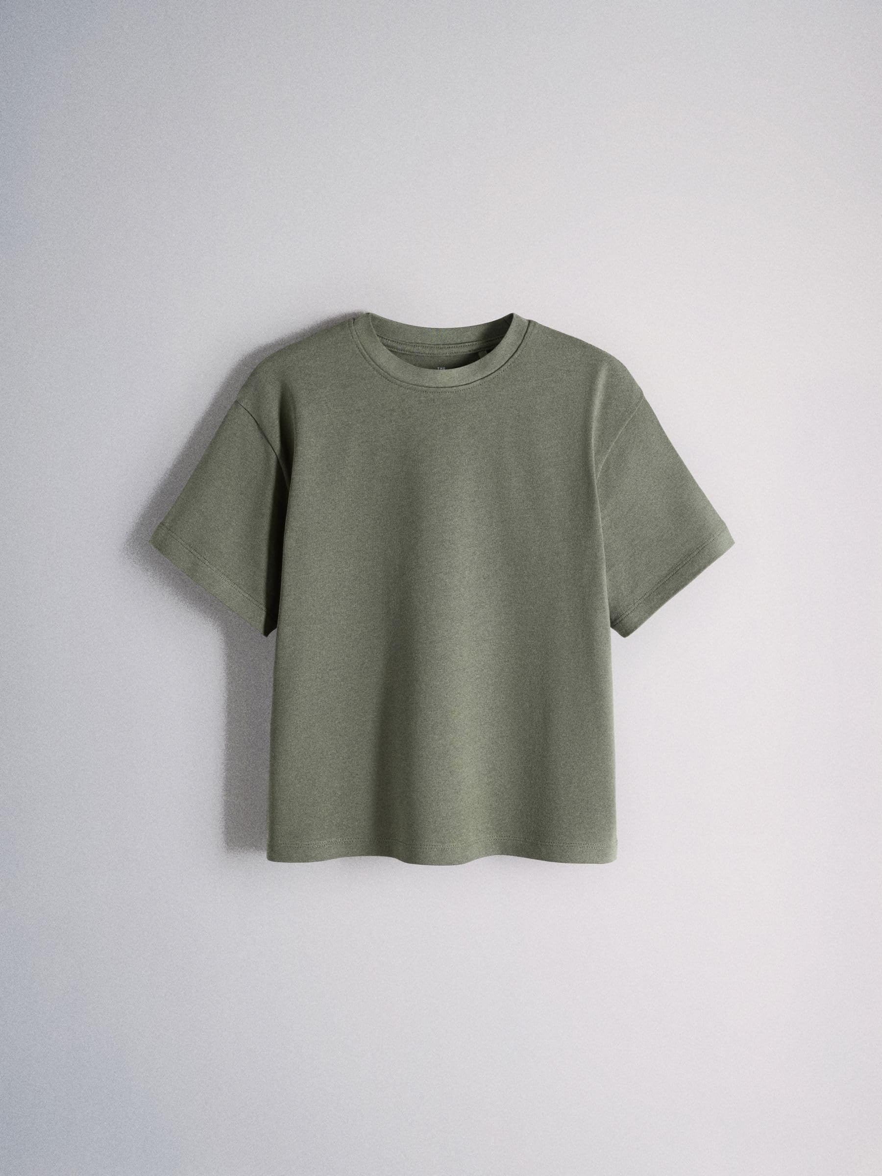 THE SET Jungen Oversized-T-Shirts aus schwerem Baumwolljersey, 4er-Pack