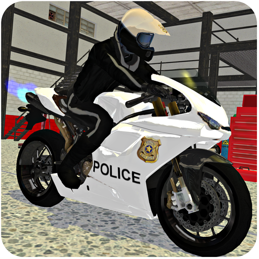 Police Auto Motor Bike - Crazy City Thrill Riding