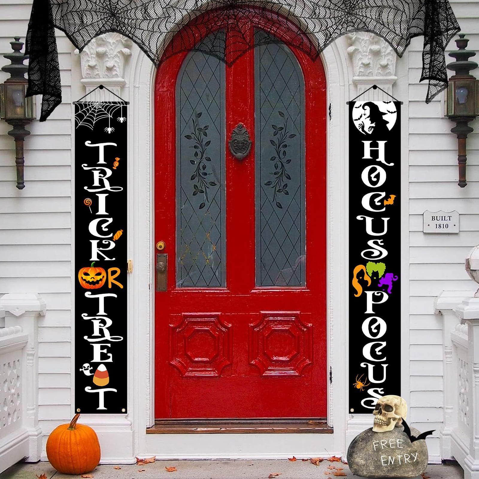 Baner na ganek Halloween