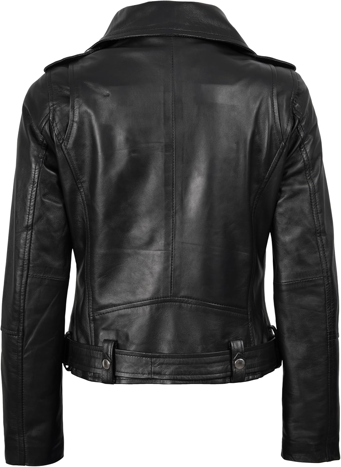 Decrum Women Leather Jacket – Real Lambskin Stylish Leather Jackets for Women - Image 4