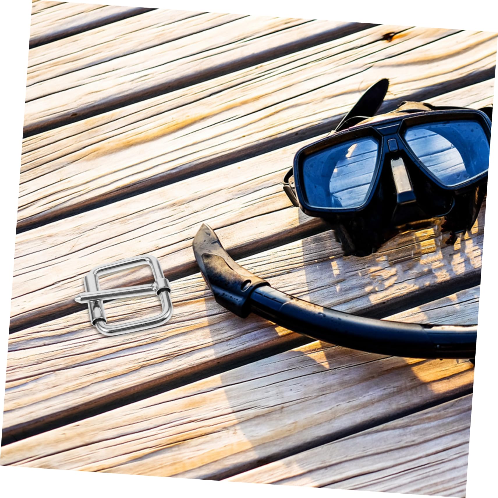 BESPORTBLE Diving Belt Buckle Replacement Tool for Scuba and Fishing Secure Fastening Versatile Attachment Point Wear-Resistant Design for Weight Belt Management