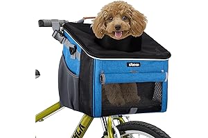 Dog bike carrier for bicycle trips