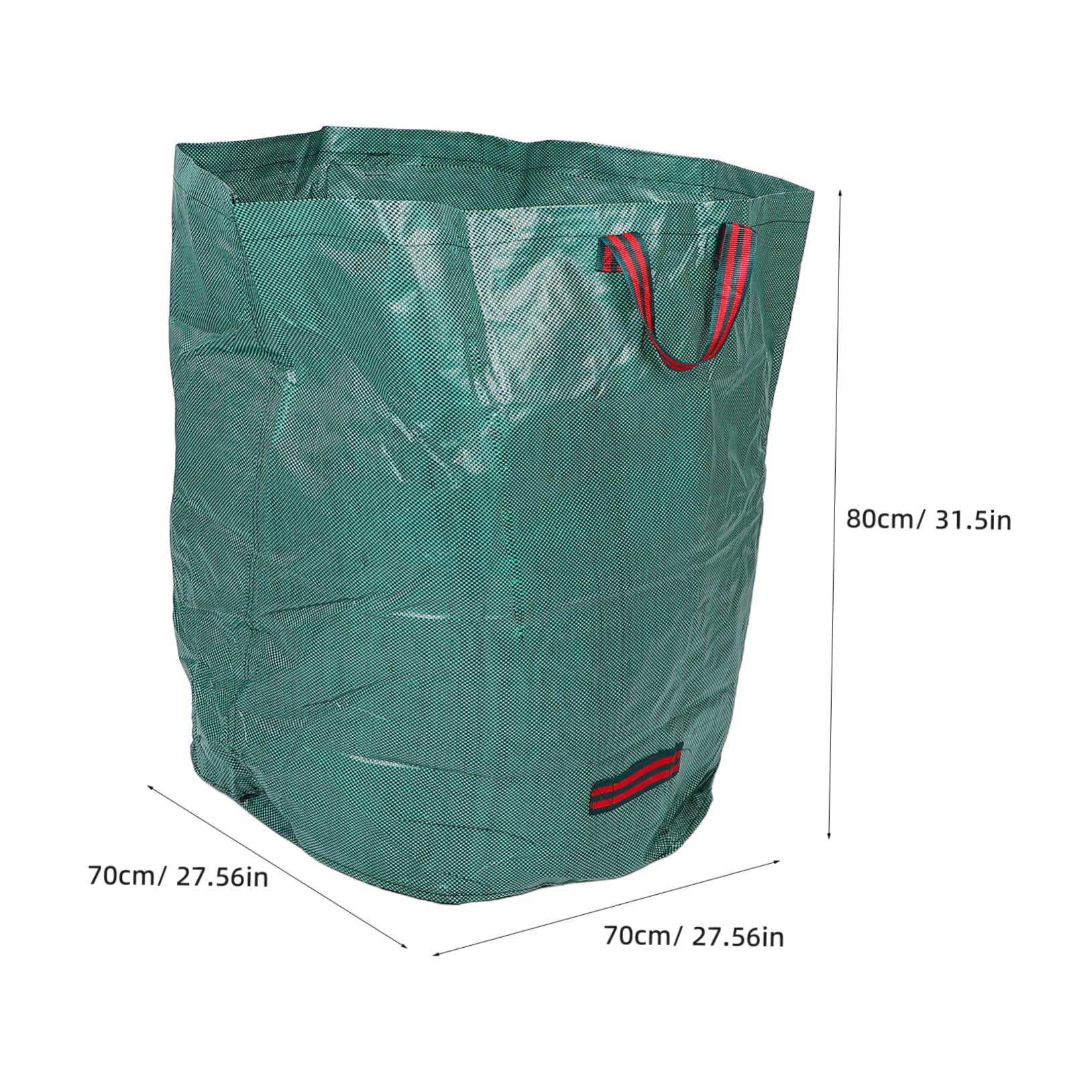 SUPVOX Sacco per Rifiuti da Giardino Pieghevole Sacco Riutilizzabile per Raccolta di Foglie e Raccoglitore di Foglie Resistente per Detriti del Prato