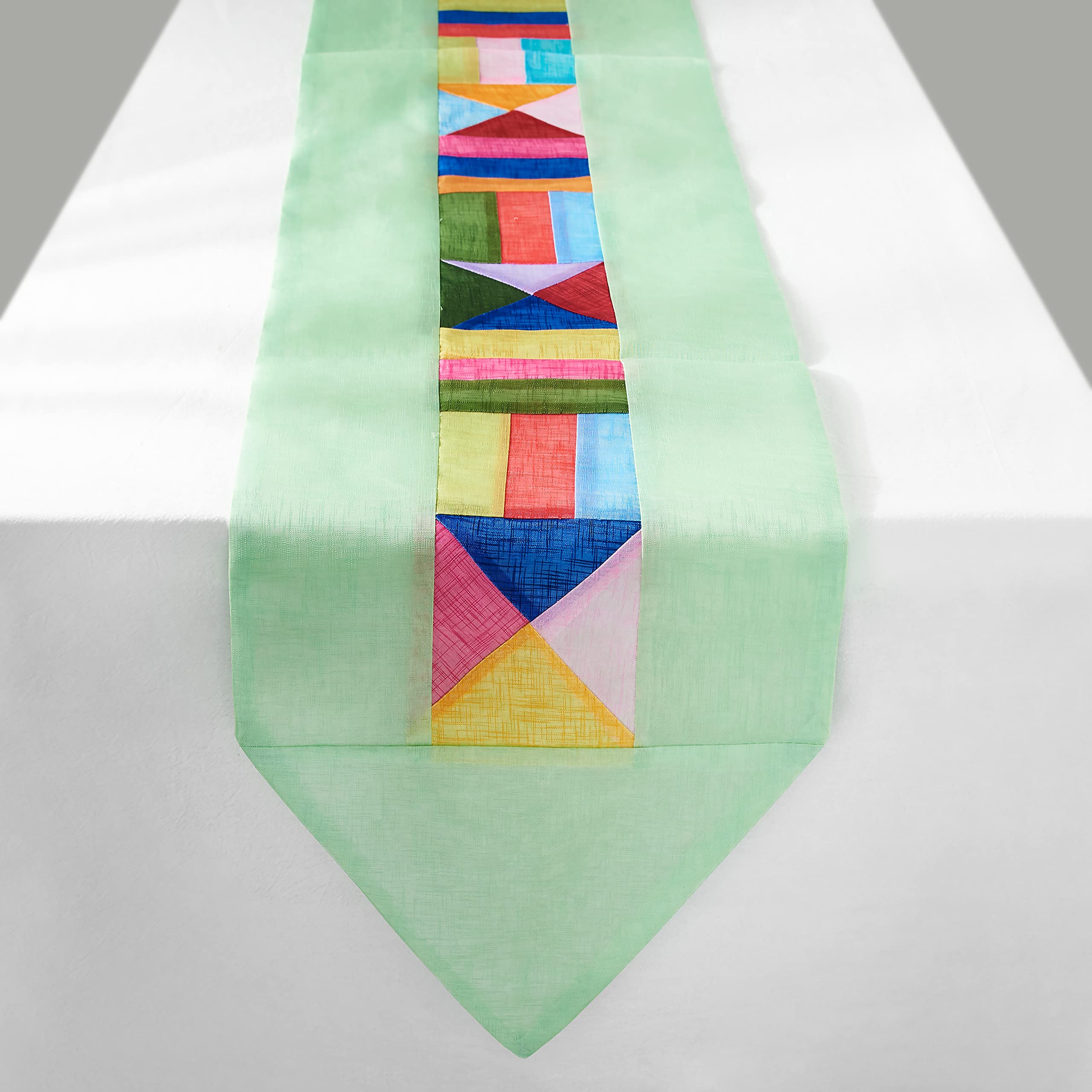 Traditional Korean Designed Table Runner 78 x 11 inch (Mint