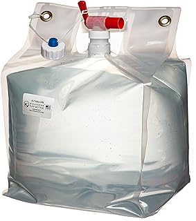 Wolverine Tuff Bottle 5 Gallon/20 Liter Collapsible Water Container with a Red Fast Flow Spout