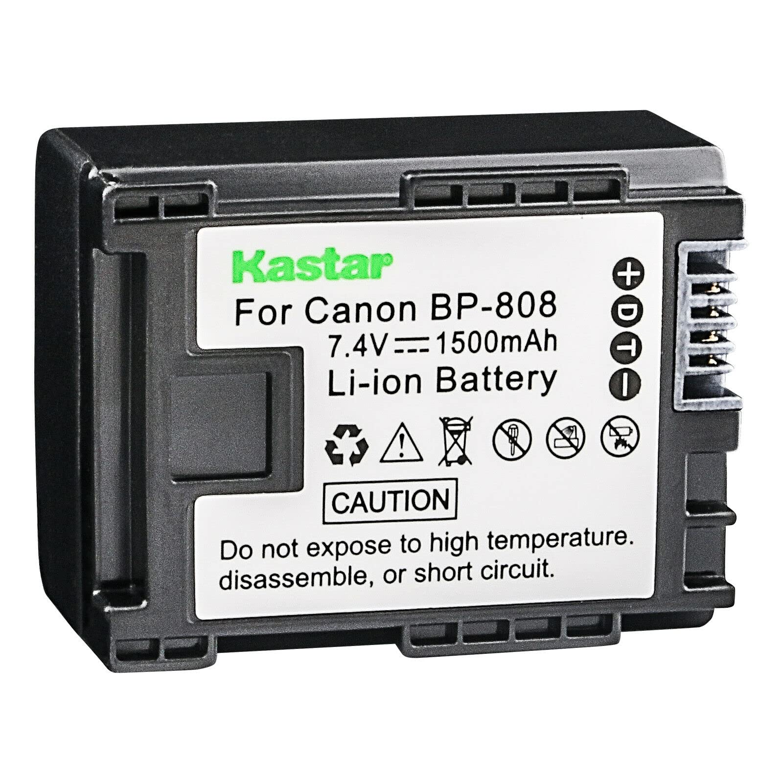 Amazon.com: Kastar 1-Pack BP-808 Battery 7.4V 1500mAh Replacement