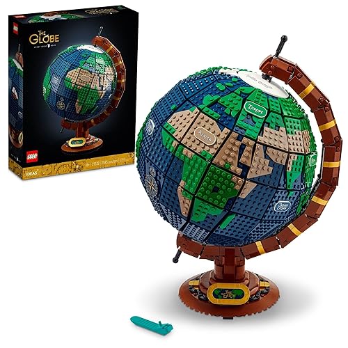 LEGO Ideas The Globe 21332 Building Set for Adults (2585 Pieces) - FrustrationFree Packaging