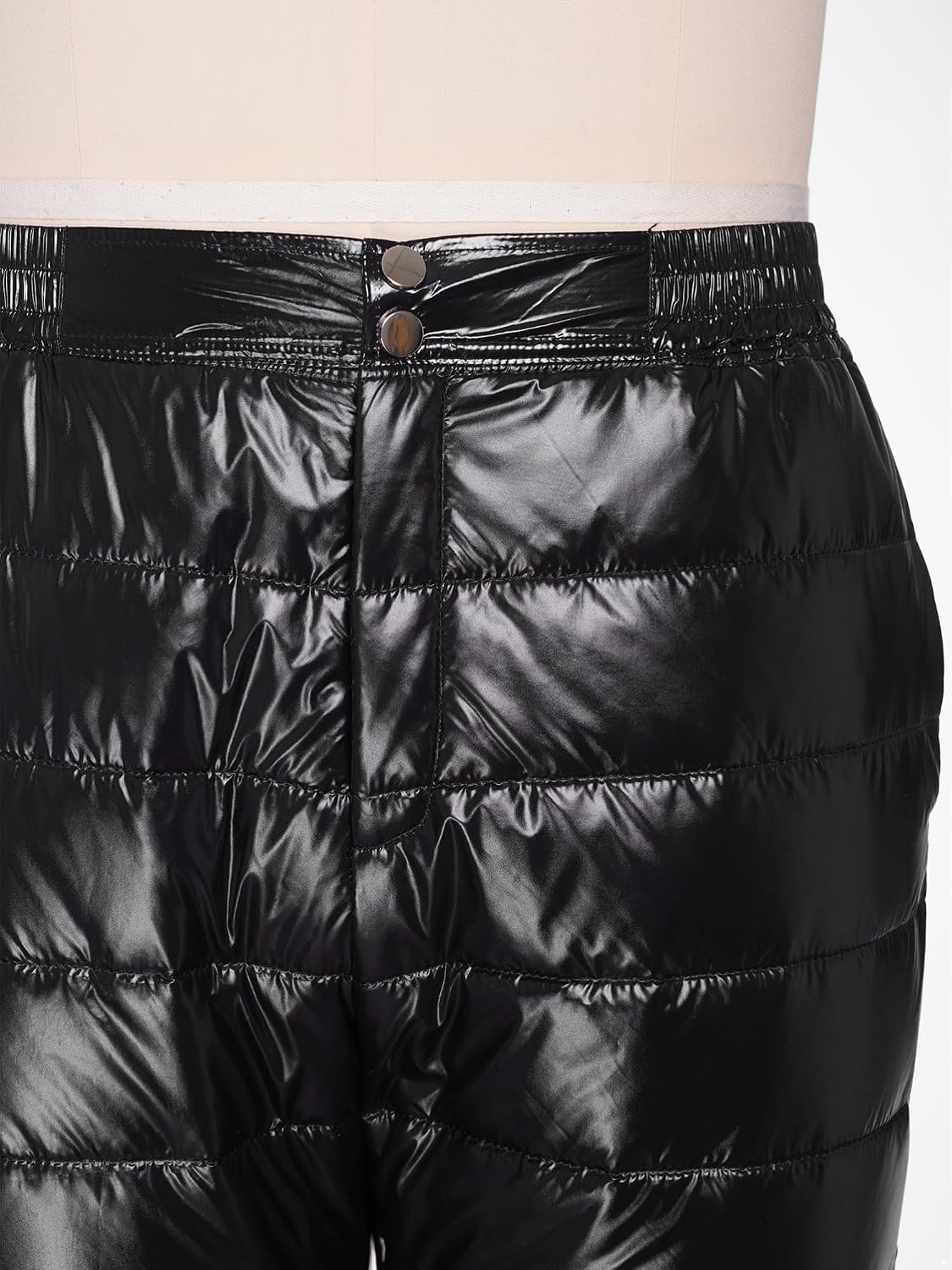 CHICTRY Warm Nappy Trousers Puffer Quilted Pants for Men