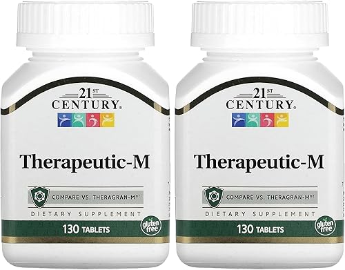 21st Century Therapeutic M Tablets 130 unidades (paquete de 2)