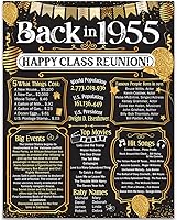 Vista 619 de Lone Star Art 66ª Reunión de Graduados (Sesenta y seis) Decoración en Oro - Recordando El Año - Clase de 1959 - Póster Sin Marco de 11x14 - Globos