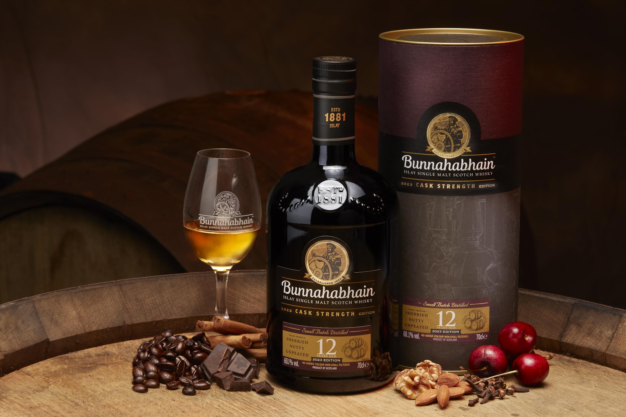 Bunnahabhain 12 Ans Cask Strength Scotch Whisky 56,4° 70cl