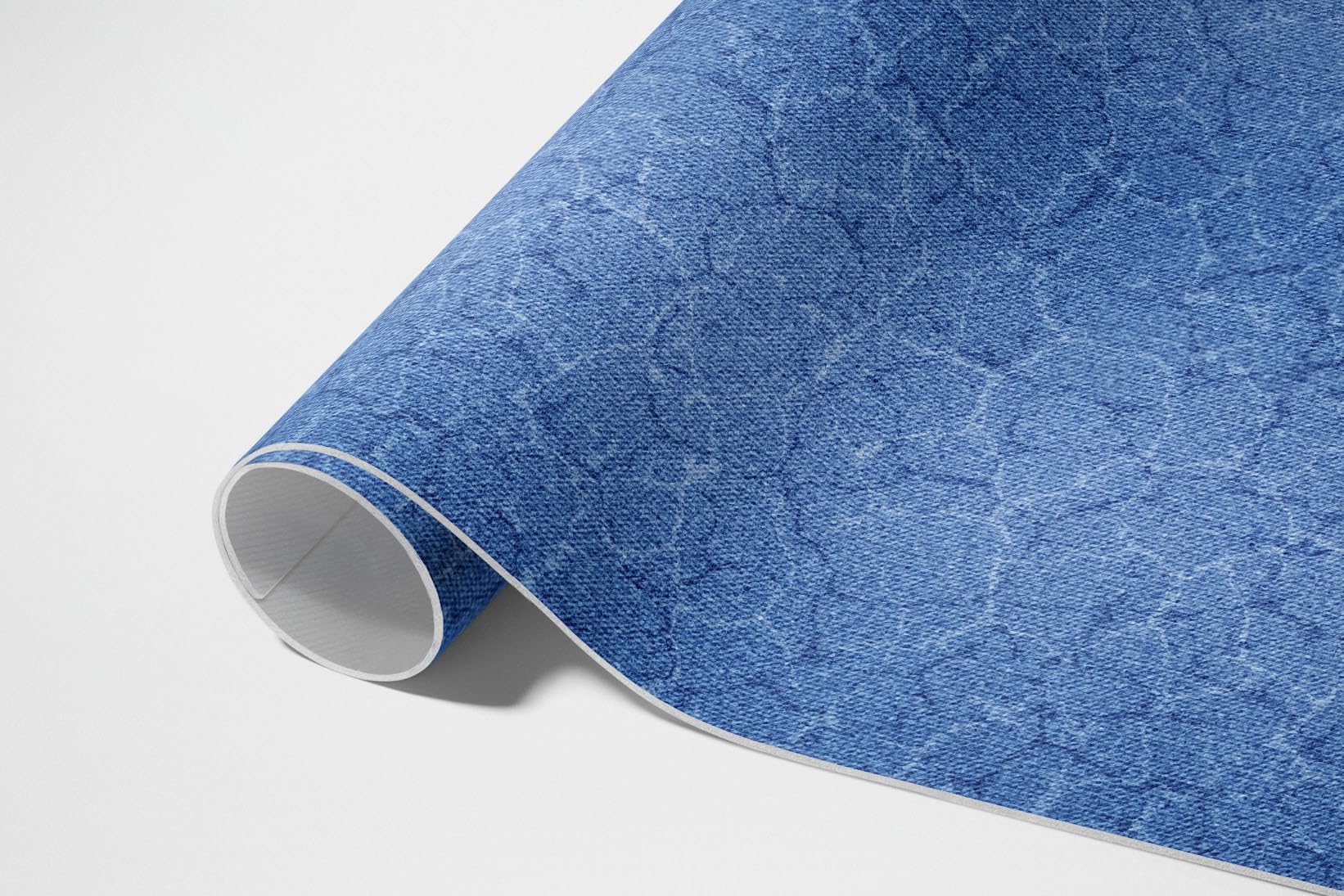 Alfombra Vinílica 60x90 cm Rectangular para Cocina Salón y Dormitorio Decoración de Interiores de Material Sintético de Calidad Impermeable PCV Fácil Limpieza - Fondo Agrietado
