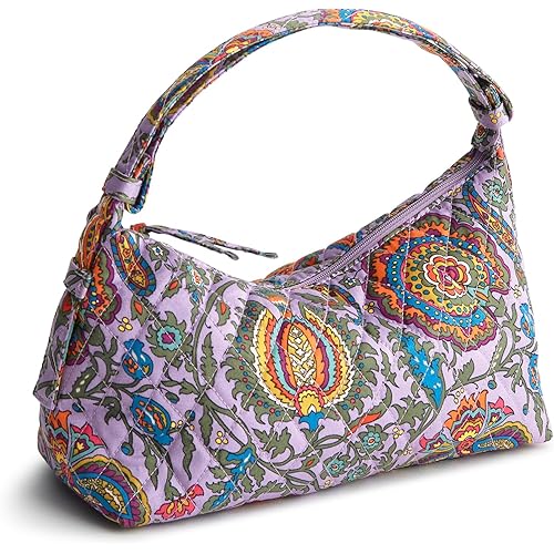 Vera Bradley Roxbury Crescent Shoulder Bag, Cotton Gabardine
