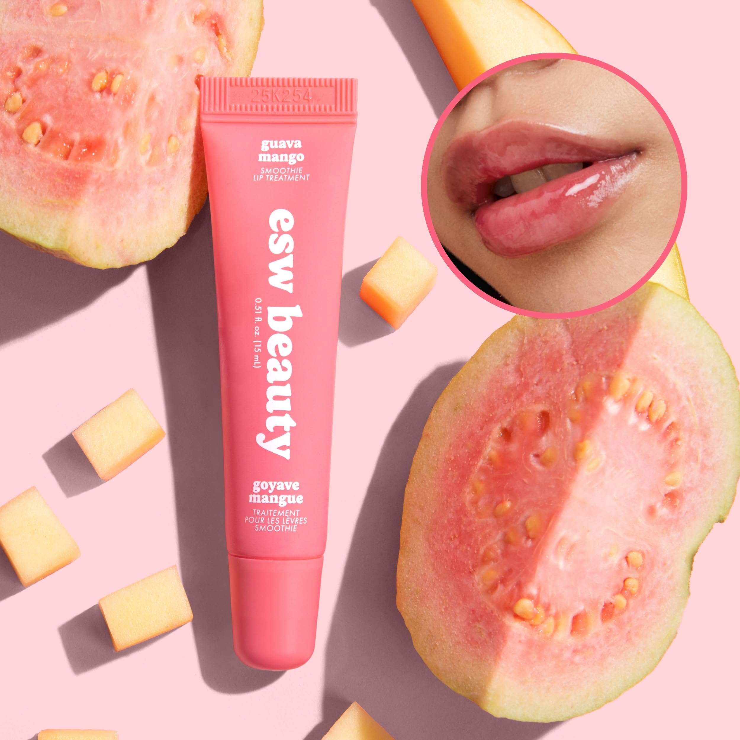 ESW Beauty Guava Mango Smoothie Lip Gloss & Hydrating Treatment