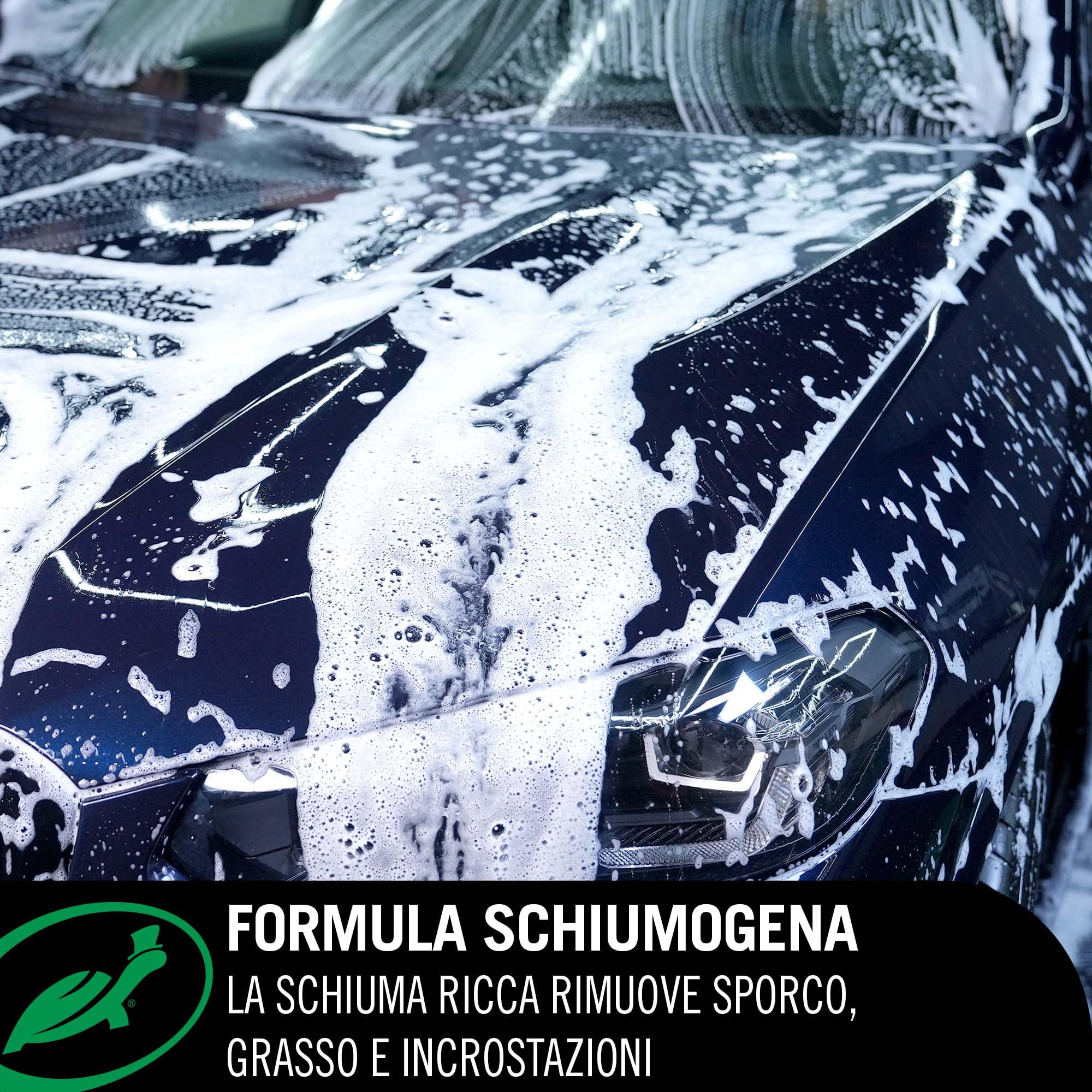 Shampoo per auto Turtle Wax 52882 Zip Wax, 2,5 l – Doppia azione: lavaggio auto concentrato e cera carnauba – applicare, lavare, risciacquare e asciugare per una lucentezza da showroom
