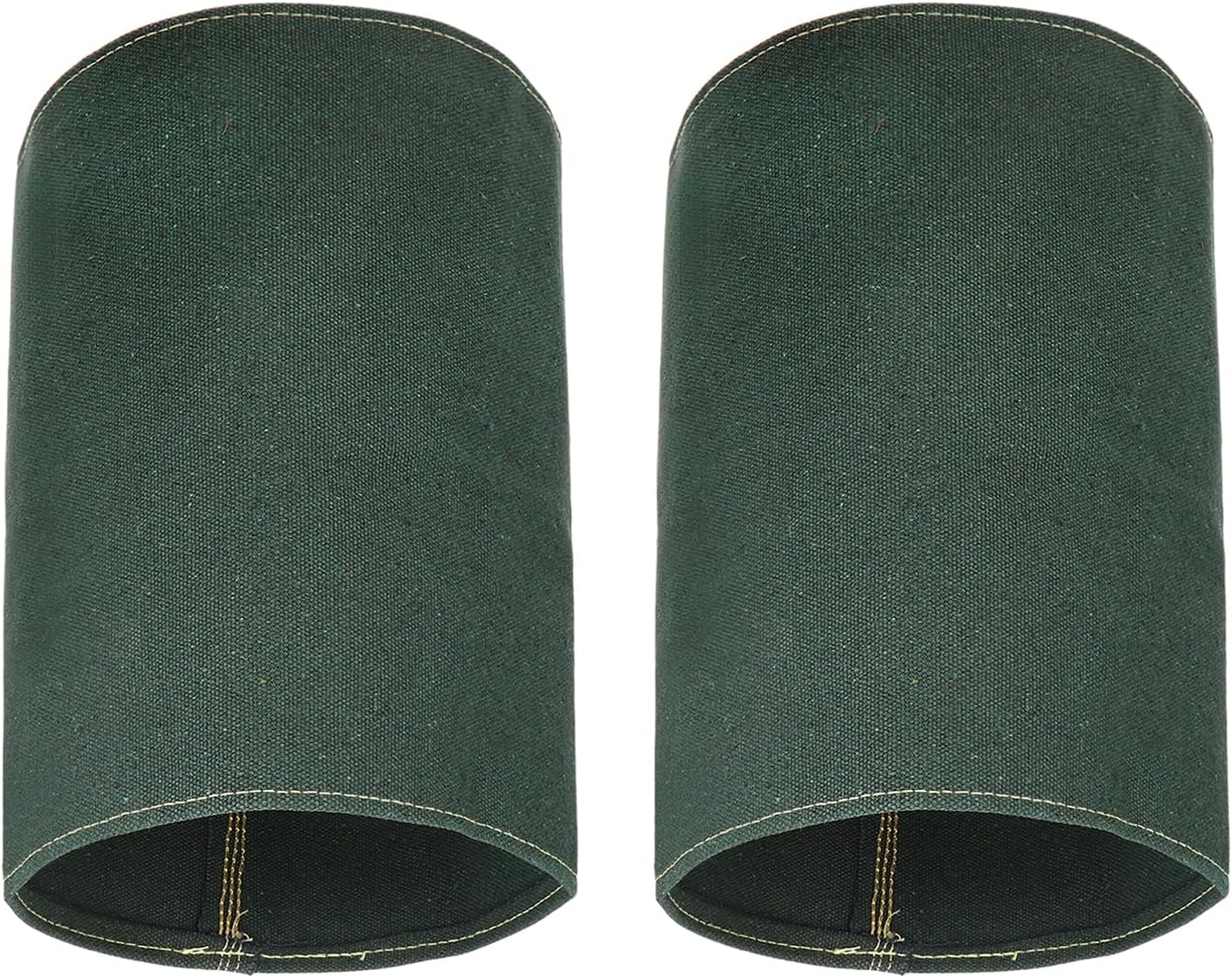 2 Pcs Duct Connector (8") - Flexible Canvas Female Fit Air Duct Vibration Noise Reducing Ducting Coupler Pipe Fitting Coupling for HVAC Ventilation Exhaust Fan Vent Systems, Green