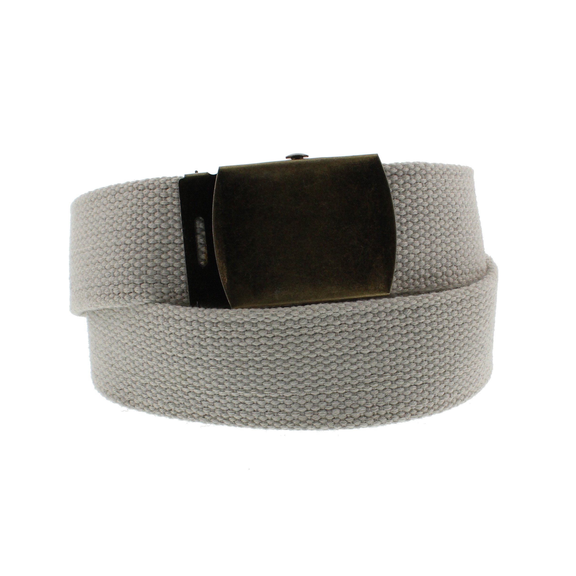 Zac's Alter Ego Adjustable Extra Wide Canvas Webbing Belt with Slider Buckle