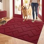 hicorfe Luxury Bath Mat 20"x31.5" Extra Soft and Absorbent Bathroom Mat Non-Slip Plush Shaggy Machine Washable Bathroom Carpet for Bathroom Floor,Shower,Sink-Taupe