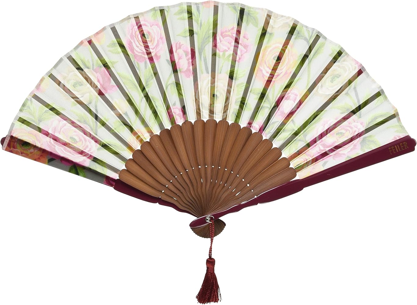 Amazon | [フェイラー] 扇子 【1E5823281079110】 ラナンキュラス