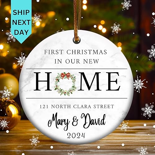 Miniatura 7 de Adorno colgante personalizado para el primer hogar - Decoración para nuevos comienzos