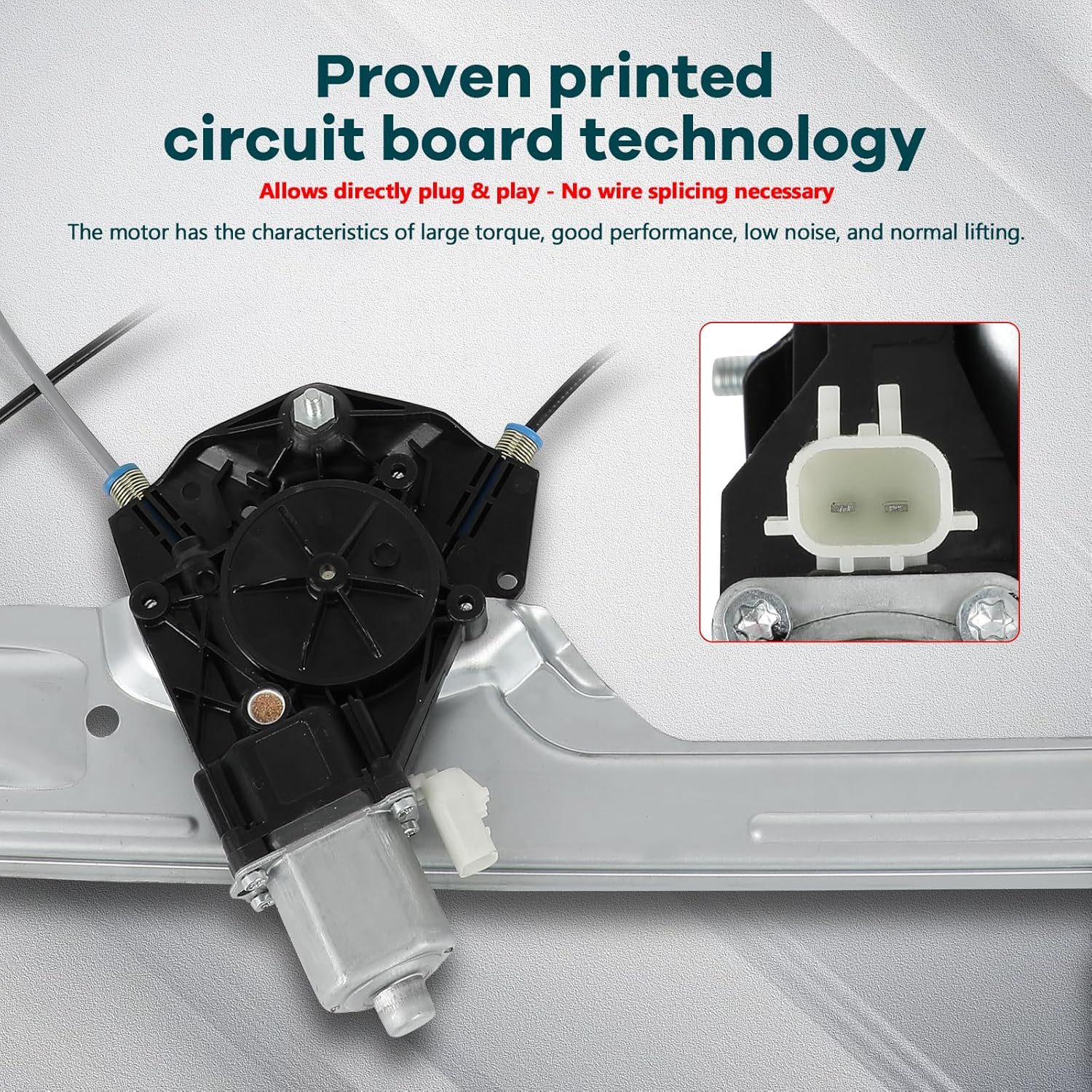 FINDAUTO 751-777 Front Right Passenger Side Power Window Regulator with Motor Assembly Compatible for 2014-2018 for Chevrolet for Cheyenne,2014-2018 for Chevrolet for Silverado 1500