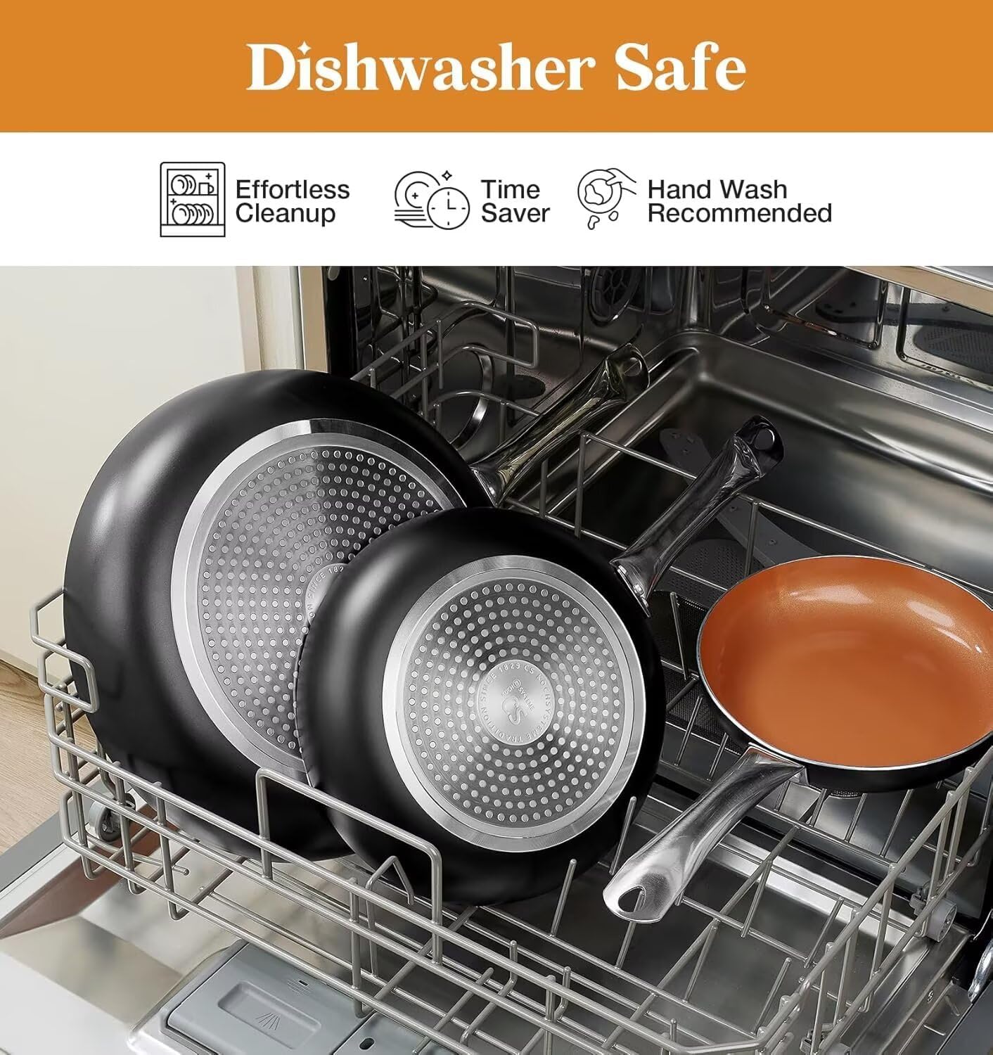 Dishwasher Safe Fry Pans for Easy Cleanup