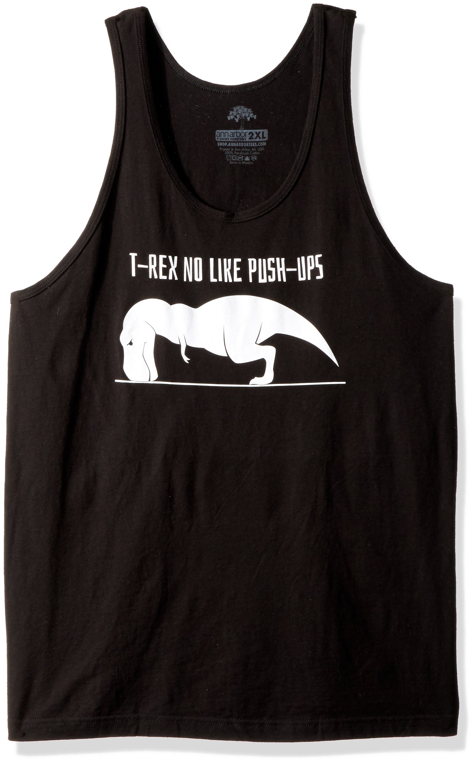 T-REX NO Like Push-UPS | Funny Adult Weight Lifting Workout Cross Train Tank Top