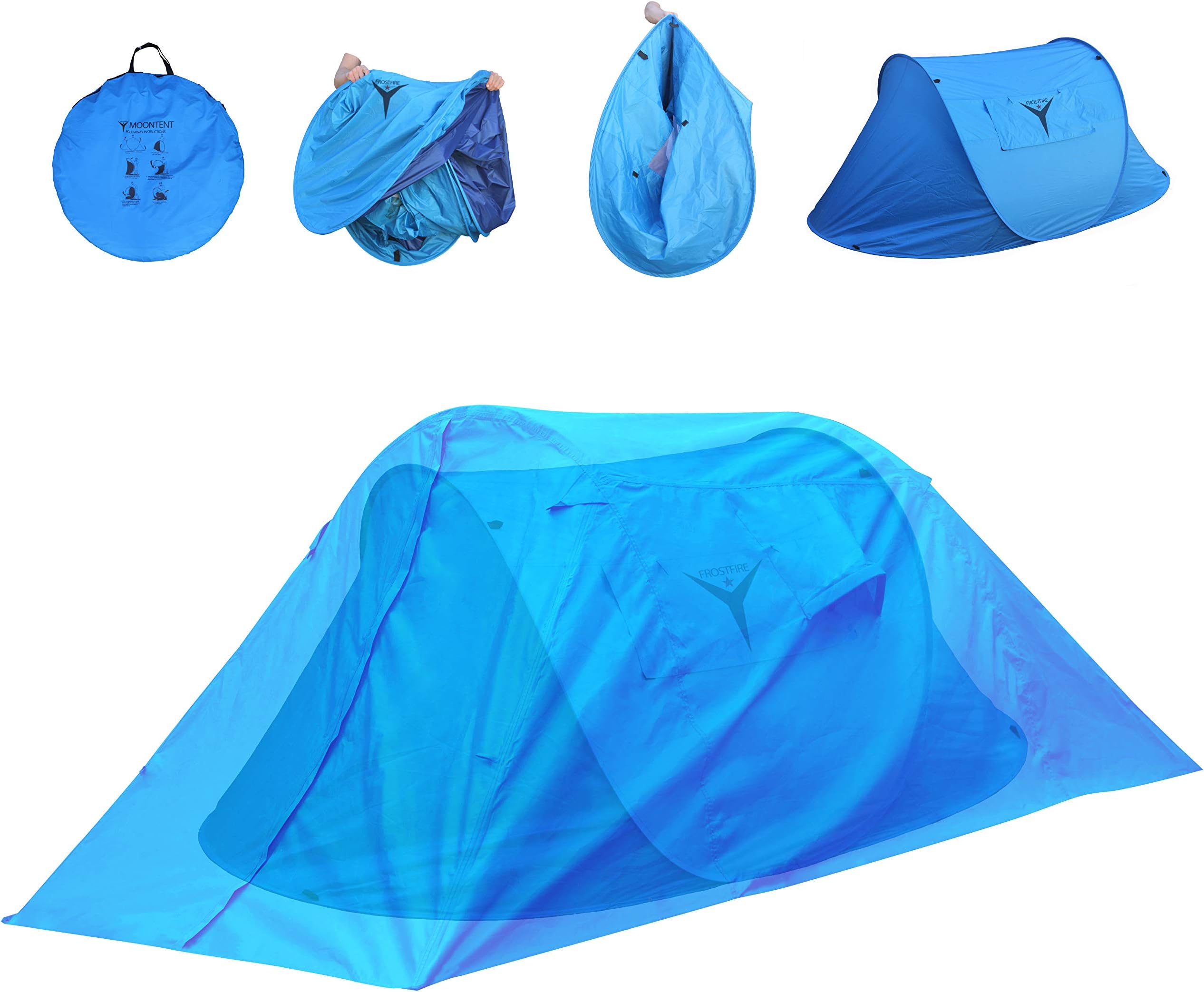 Frostfire Moontent Ultra - 100% Waterproof 2 Person Popup Tent