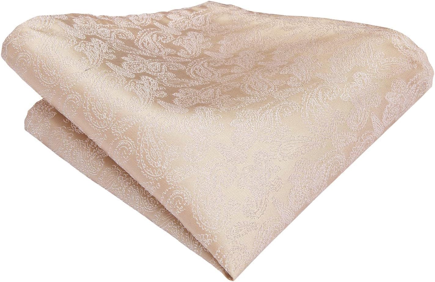 Hi-Tie Silk Paisley Ties for Men Necktie Pocket Square Cufflinks Set Foral Tie Sets Formal Business - Image 7