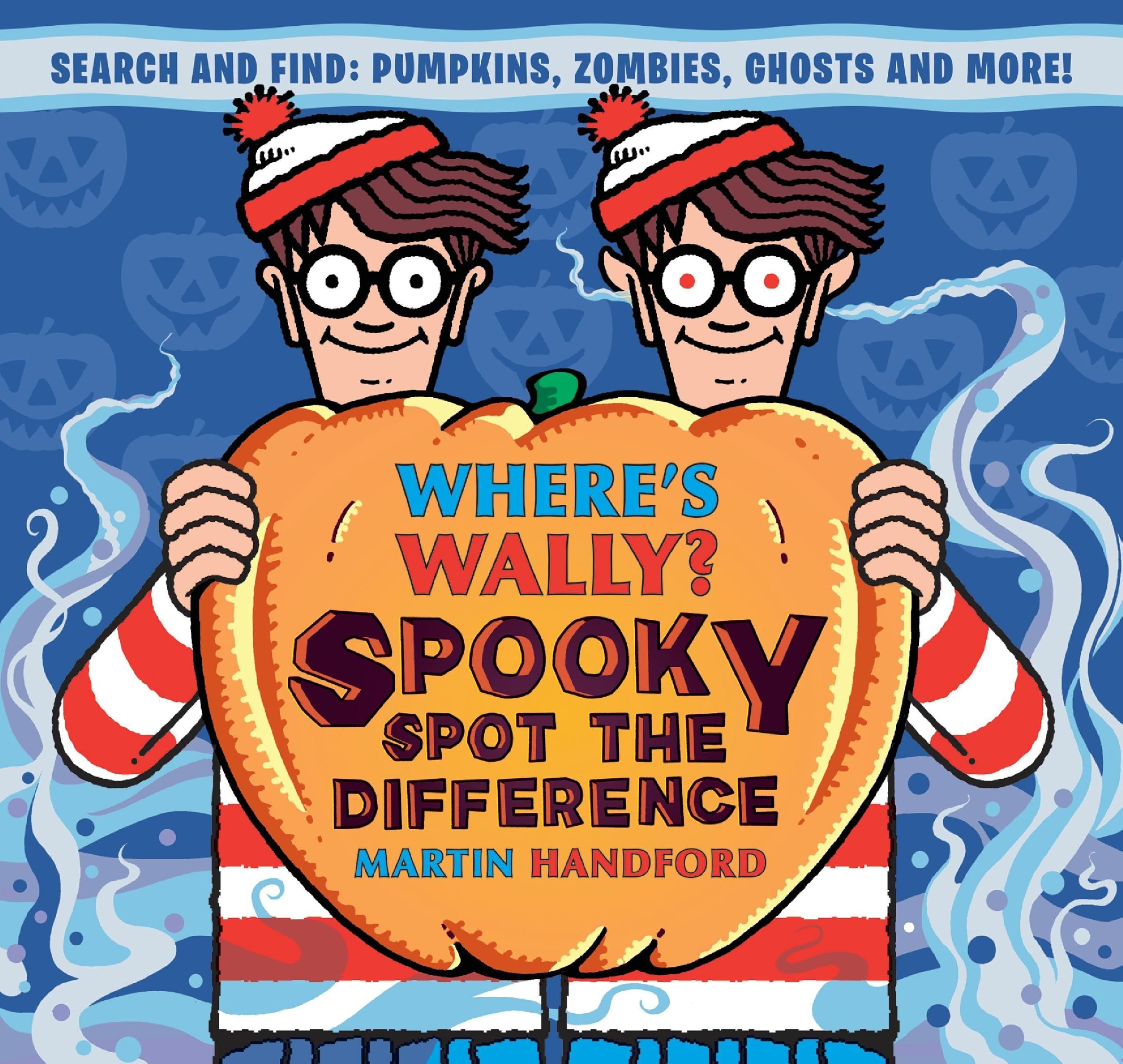 Where's Wally? Spooky Spot the Difference by Martin Handford Paperback