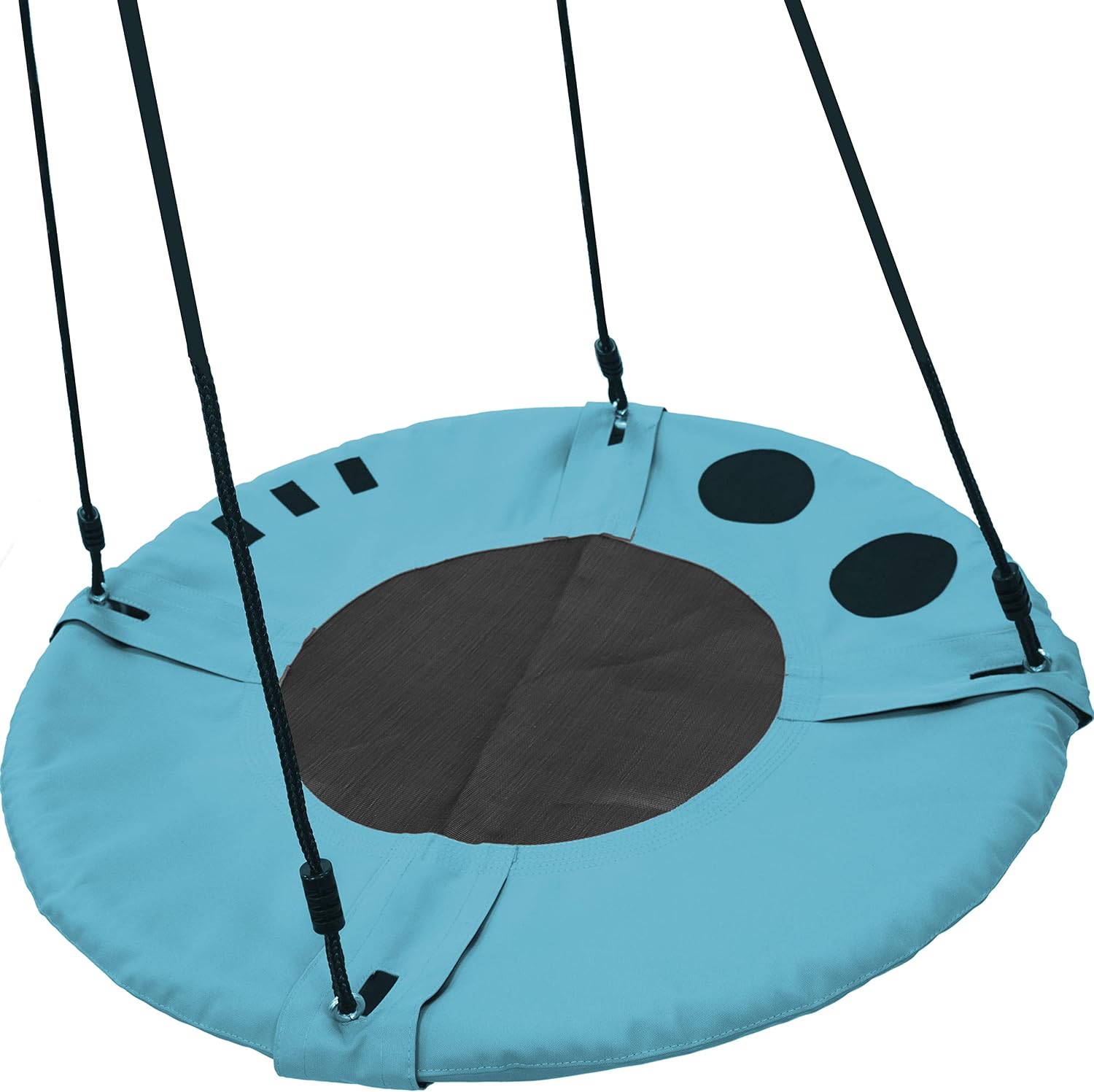 Vivere Flying Saucer Tree Swing Hammock Chair for Kids - 220 lb Weight Capacity