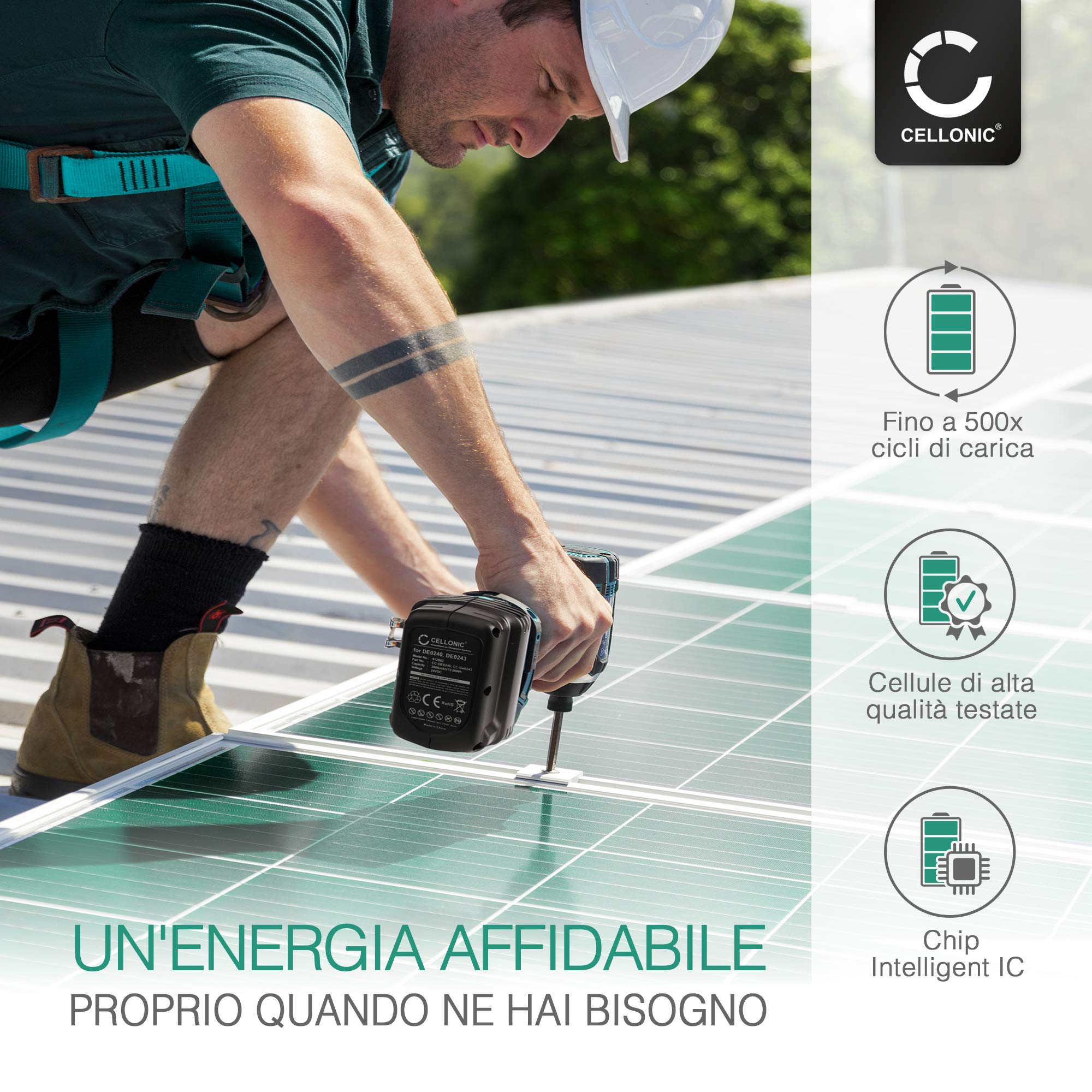 Akku passend für Hitachi CR 10DL, CJ 10DL 10,8 Volt 4000mAh Li-Ion | CR10DL