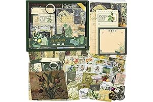 348-Piece Scrapbook Kit: Unleash Your Inner Artist with Aesthetic Flair