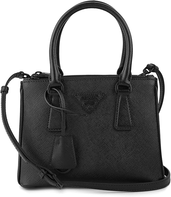 Amazon プラダ ハンドバッグ ショルダーバッグ レディース Prada 1ba906 Wnzv F0es9 Doo ブラック 並行輸入品 ハンドバッグ