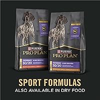 Vista 10 de Purina Pro Plan Sport - Alimento húmedo para perros con alto contenido de proteínas con salmón y bacalao, paquete de 12 latas de 13 onzas