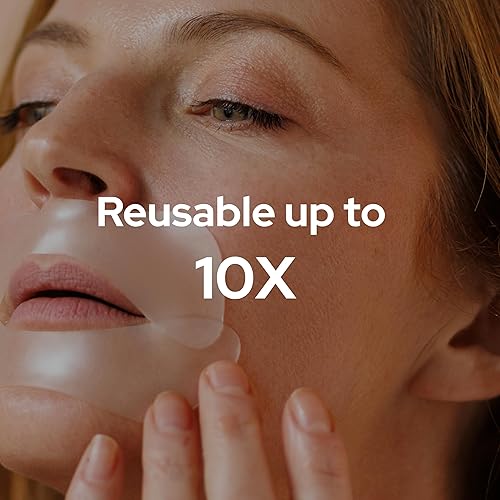 Miniatura 9 de SiO Beauty Super LipLift  Parches antiarrugas para sonrisas y labios suministro de 4 semanas parches de silicona suavizantes durante la noche para