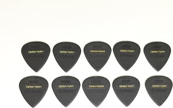 Pickboy Edge, Sharp Tip, Carbon/Nylon, 1.14mm, 10 picks