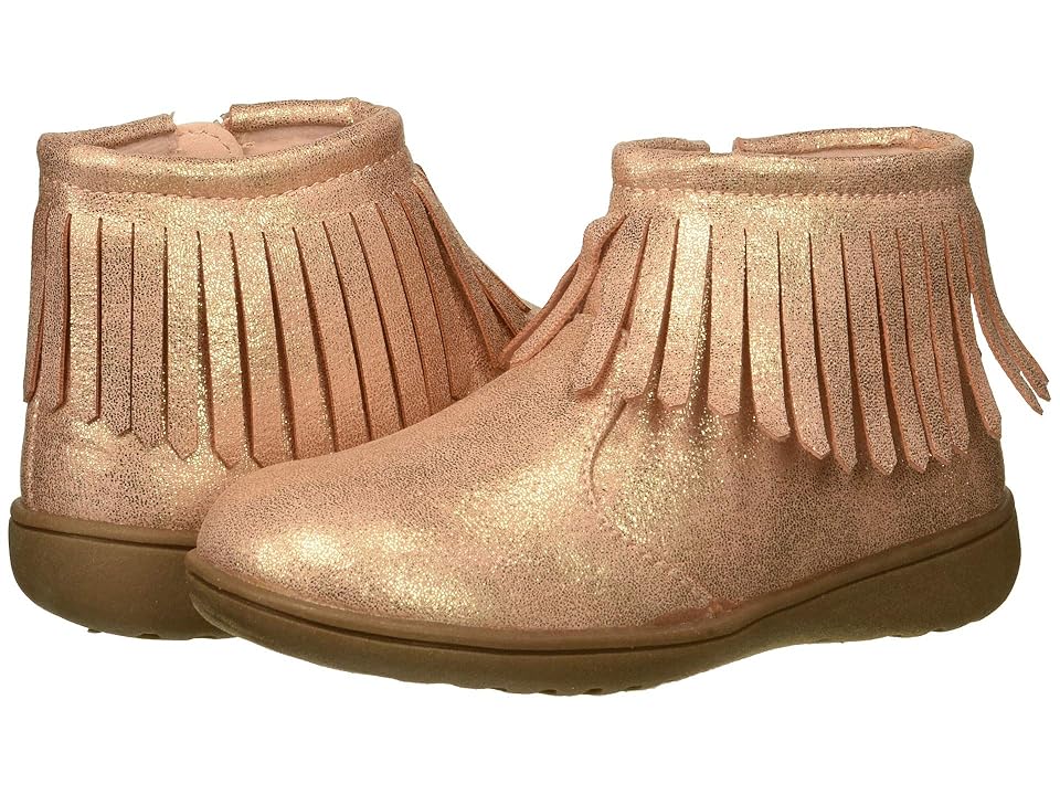 

Carters Cata 3 (Toddler/Little Kid) (Rose Gold Glitter Fabric Suede) Girl's Shoes