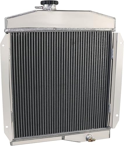 Miniatura 7 de CoolingMaster Radiador de aluminio de 3 filas para Jeep CJ3 CJ5 CJ6 Willys 2.2L 3.1L 3.7L 3.8L 4.2L 5.0L L4 L6 V6 V8 1955-1971