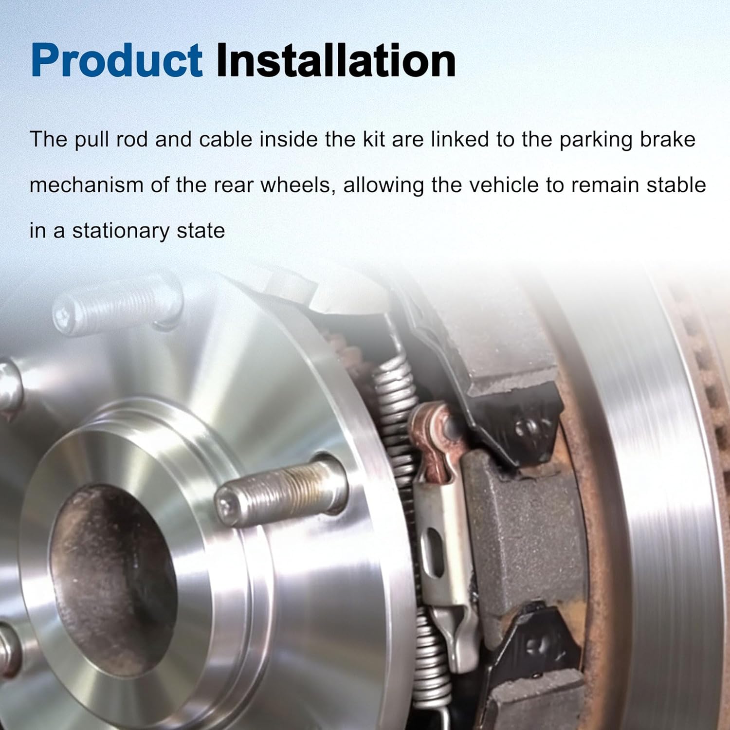 926-341 Driver Side Parking Brake Lever Kit Fit for N-i-ssan 350Z 2003-2009 for 370Z 2009-2018 for Altima 2002-2012 for Frontier 2005-2019 for GT-R Maxima Murano Pathfinder Quest Xterra 44050-8J010