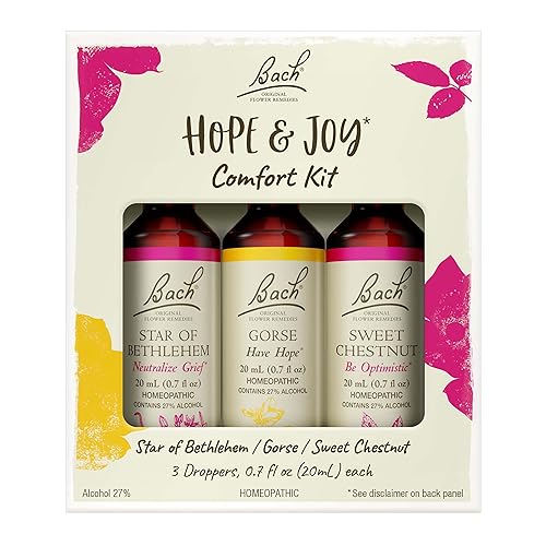 Bach Original Flower Remedies, Hope and Joy Kit, For Comfort