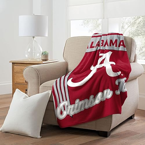 Northwest NCAA Alabama Crimson Tide - Manta de microfibra de 46 x 60 pulgadas