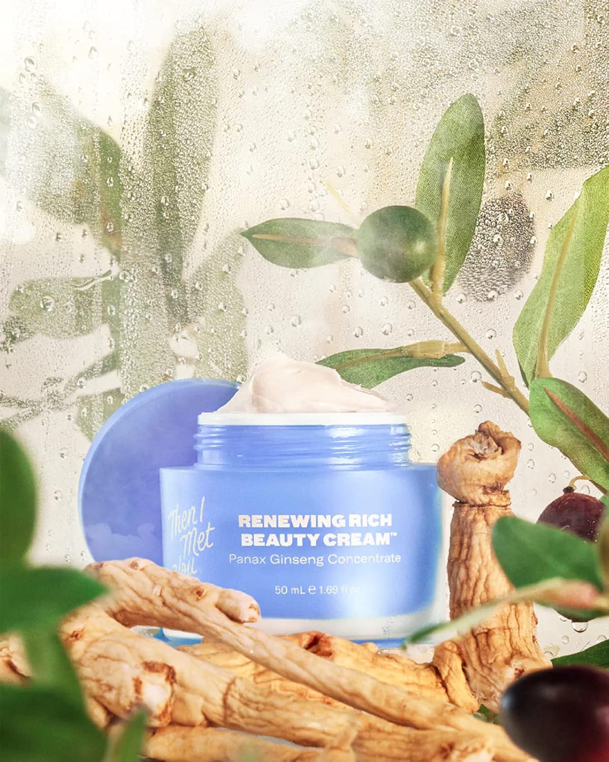 Then I Met You Renewing Rich Beauty Cream – Rich and Silky Moisturizer for Face with Ginseng + Squalane – Vegan, Clean Skincare (1.69 fl oz) em promoção! Veja a oferta e mais achadinhos de Natural, Vegano & Clean Beauty 8 Hoje é o melhor dia para comprar Then I Met You Renewing Rich Beauty Cream – Rich and Silky Moisturizer for Face with Ginseng + Squalane – Vegan, Clean Skincare (1.69 fl oz) com aquele preço maroto! Promoção! Aproveite a oferta! 8